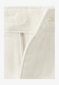 Mango ADULT - Straight leg jeans - off white