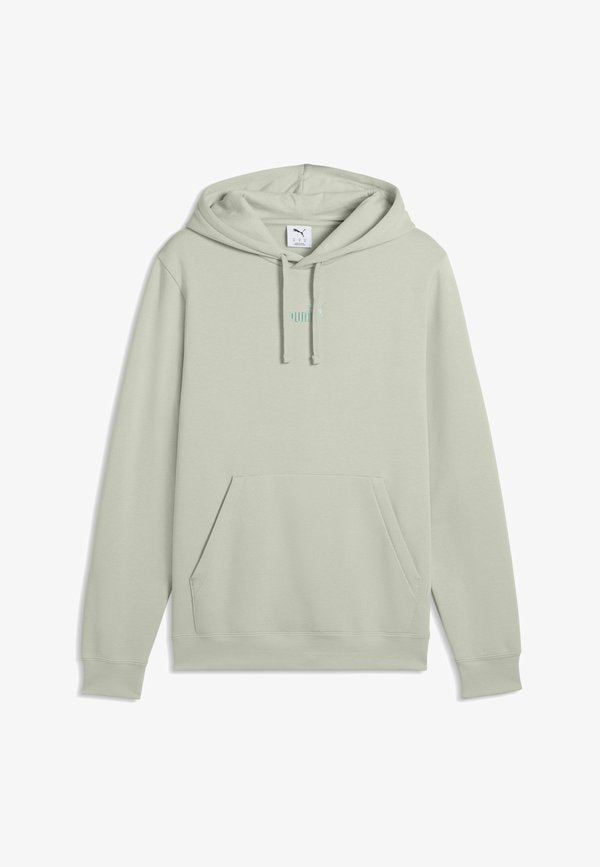 Puma ESSENTIALS NO.1 LOGO FLEECE HOODIE - Hoodie - soft grass