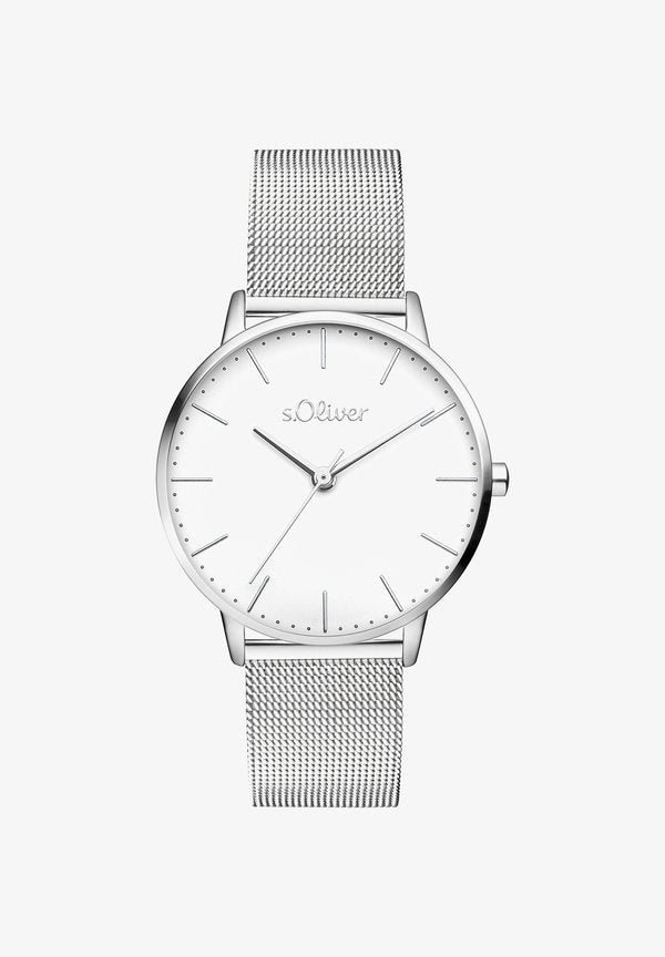 s.Oliver MODERN BASICS - Watch - silber