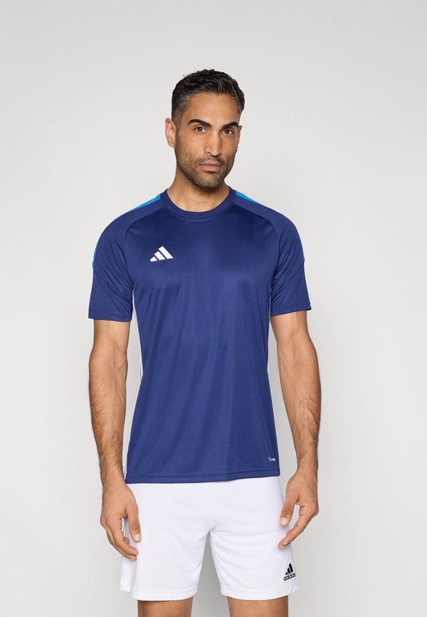 adidas Performance TIRO 26 ESSENTIALS - Sports T-shirt - dark blue/bright royal/white