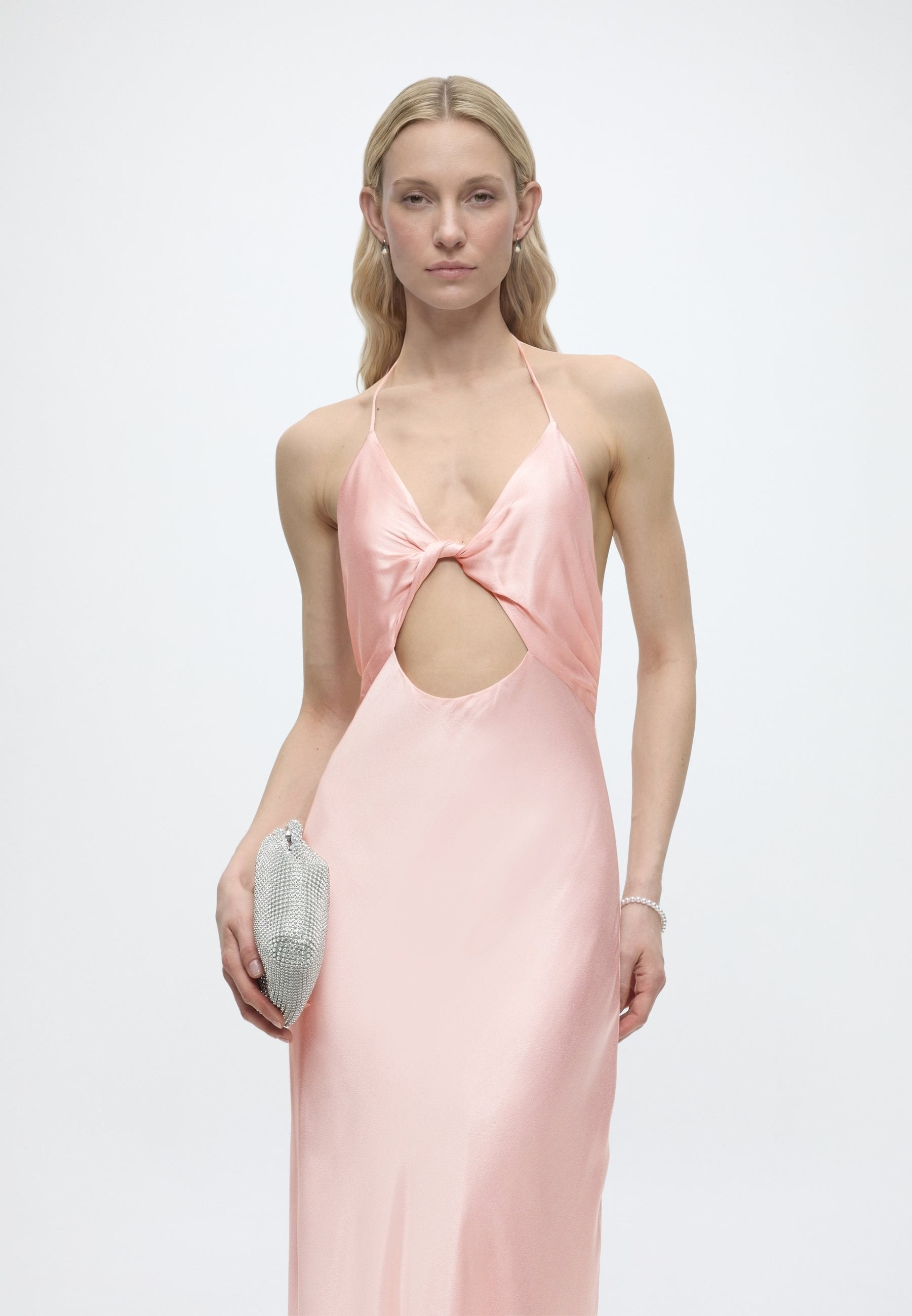 Bardot ISOLA HALTER NECK MAXI DRESS