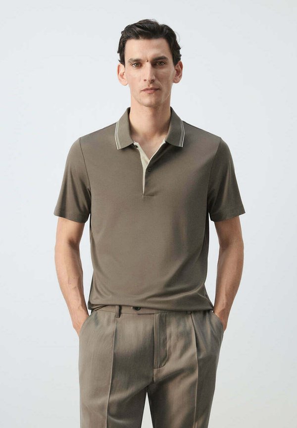 Mango ADULT - Polo shirt - brown