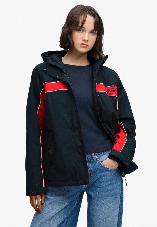 Superdry & Co SUPERDRY VINTAGE HOODED WIND JACKET.. - Light jacket - eclipse navy