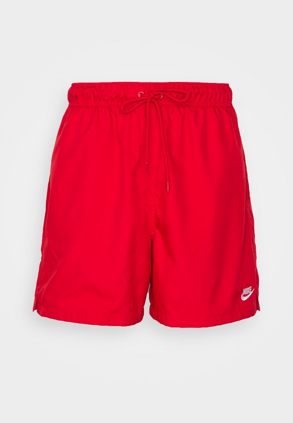Nike Sportswear M NK CLUB FLOW SHORT - Tracksuit bottoms - university red/white