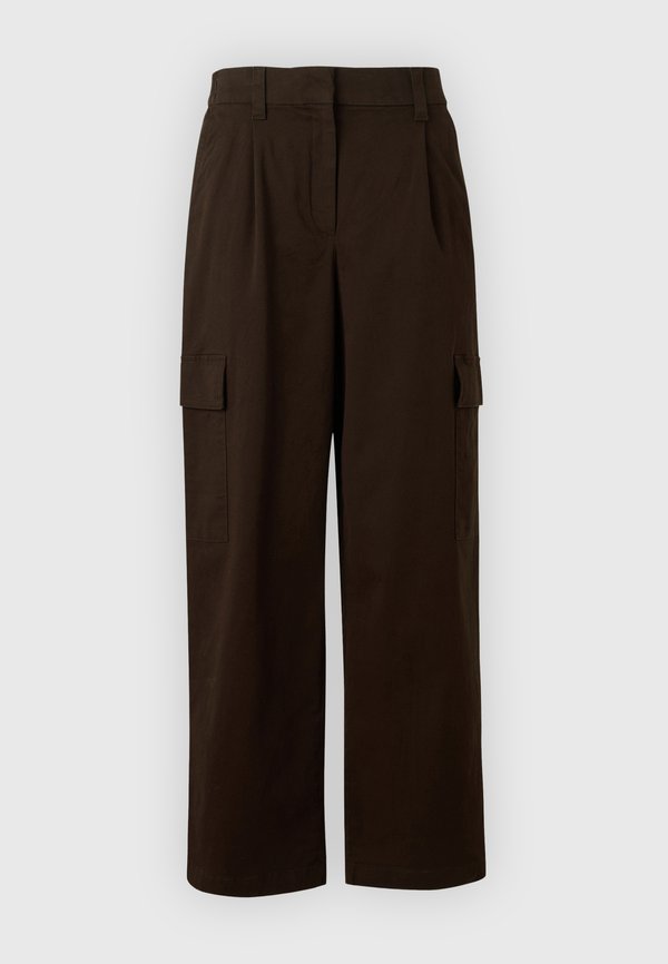 Calvin Klein Jeans EWAIST - Cargo trousers - dark coffee