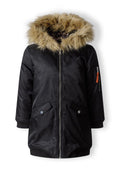 PARKA WITH FUR TRIM HOOD Media 1