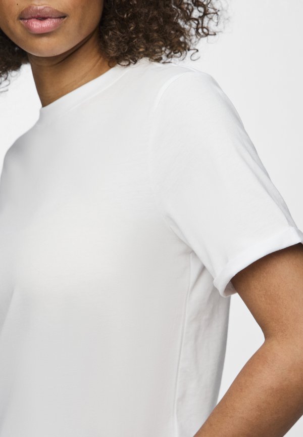 Pieces PCRIA FOLD UP SOLID TEE