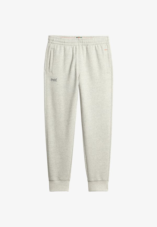Superdry & Co ESSENTIAL LOGO JOGGERS - Tracksuit bottoms - varsity grey grindle