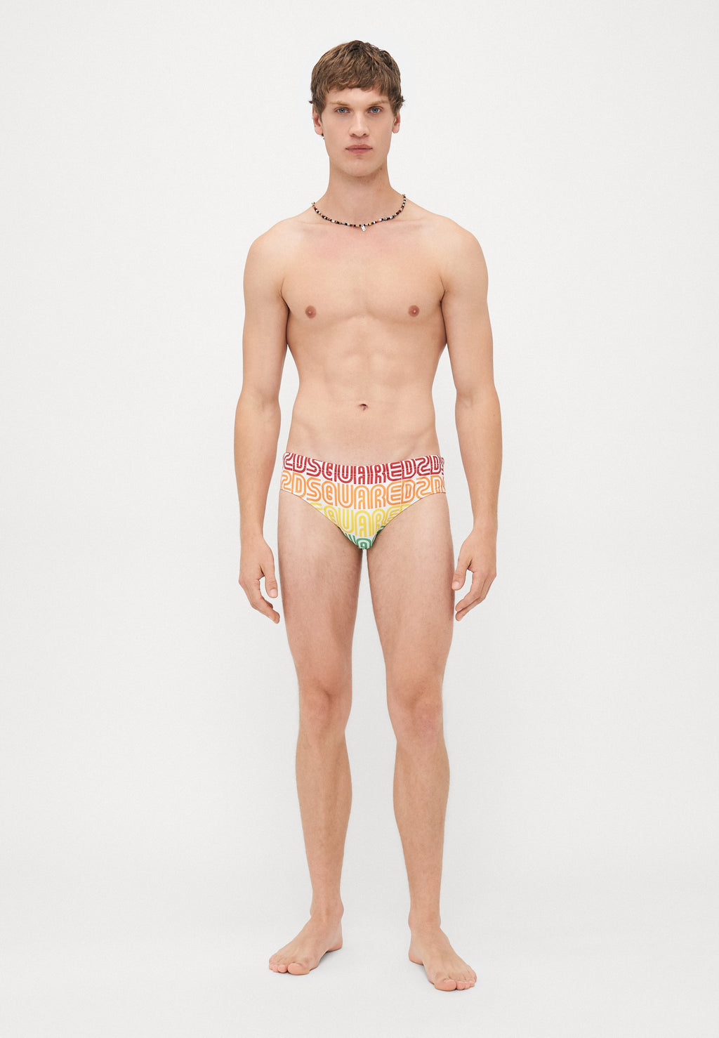 Dsquared2 NEOCLASSIC ALLOVER LOGO SWIM BRIEF
