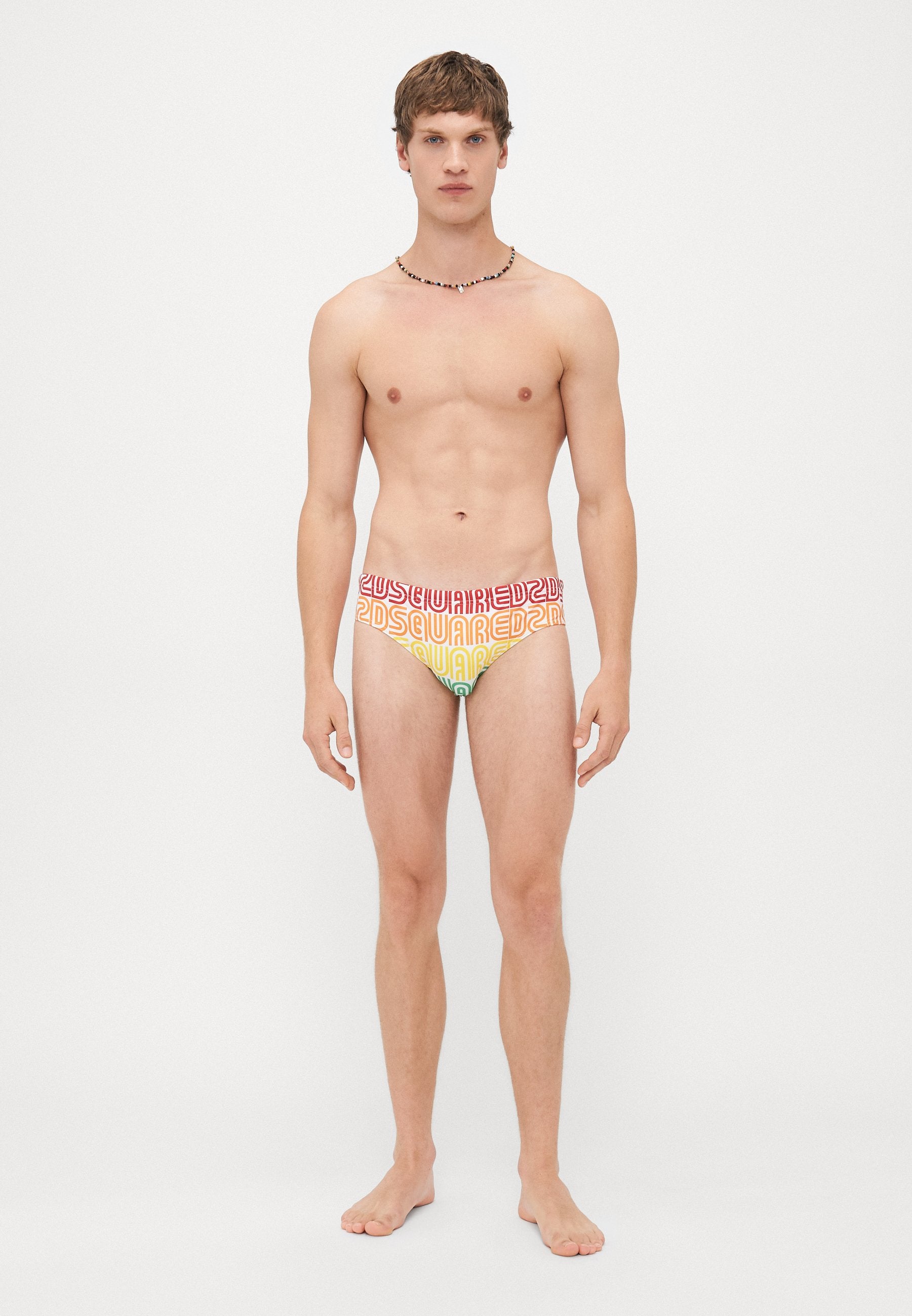 Dsquared2 NEOCLASSIC ALLOVER LOGO SWIM BRIEF