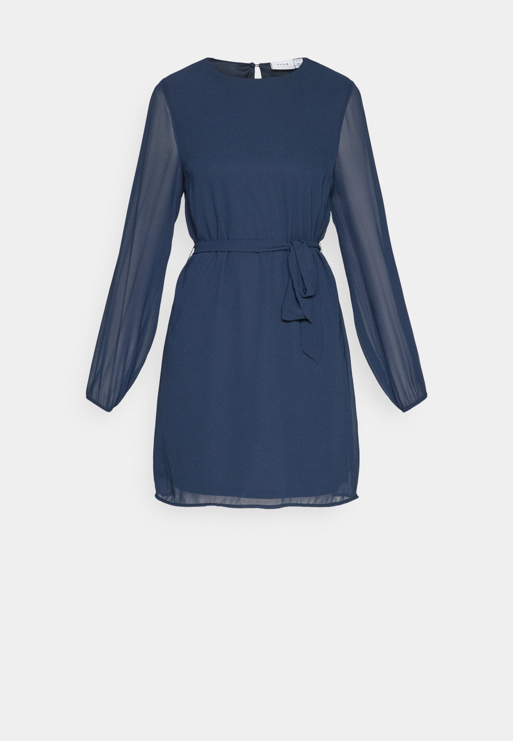 VILA VISANNE NEW FLOUNCE SLEEVES SHORT DRESS