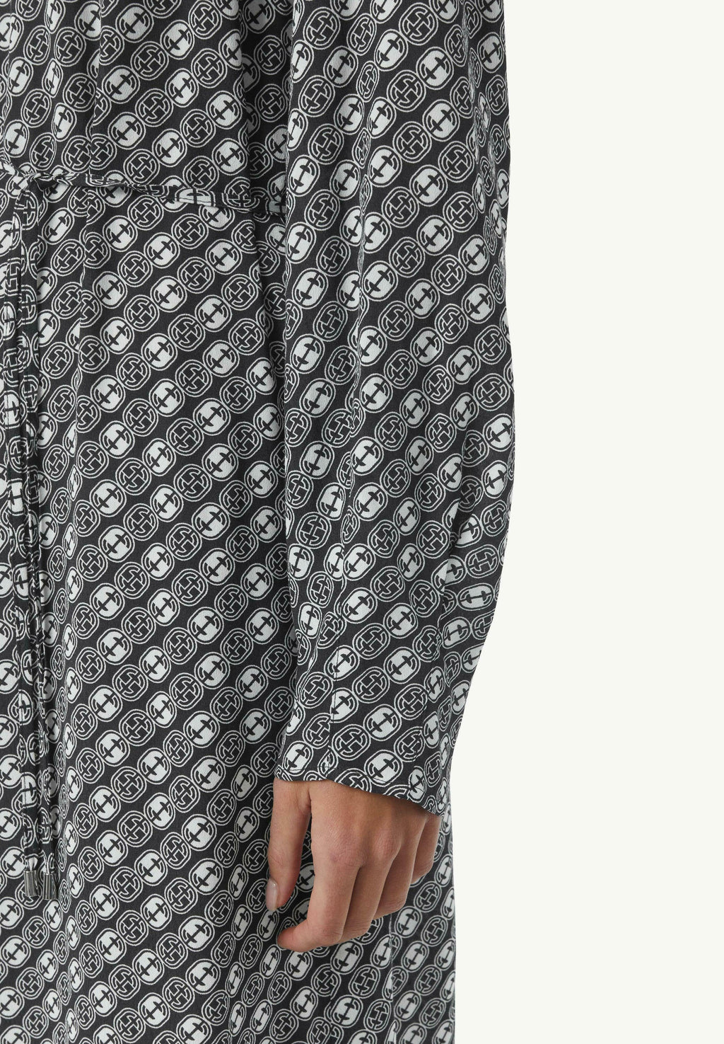 comma CRÊPE MIT ALL OVER PRINT