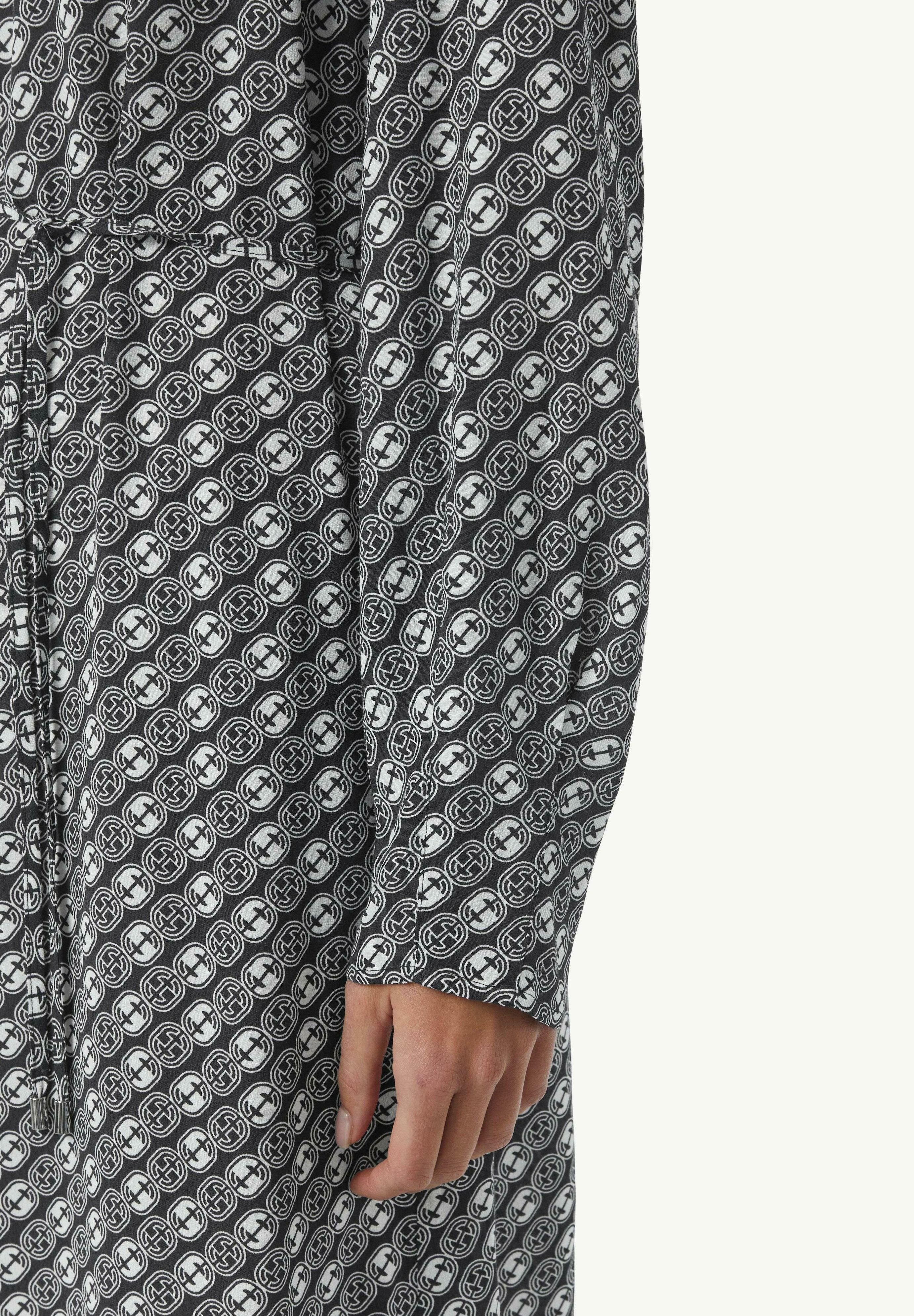 comma CRÊPE MIT ALL OVER PRINT