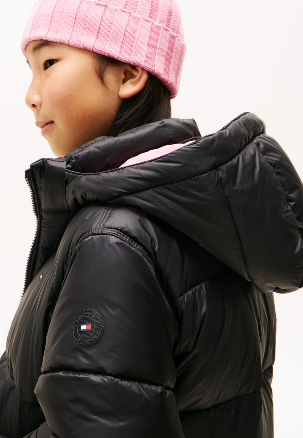HOODED SHINY PUFFER UNISEX Media 6