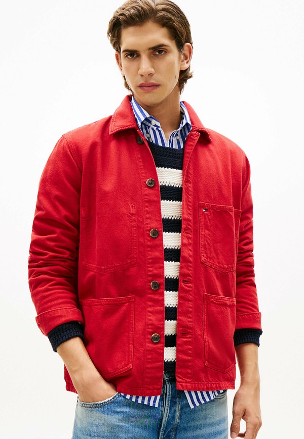 Tommy Hilfiger Summer jacket - medium red