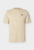 Under Armour VENT - Sports T-shirt - city khaki/black
