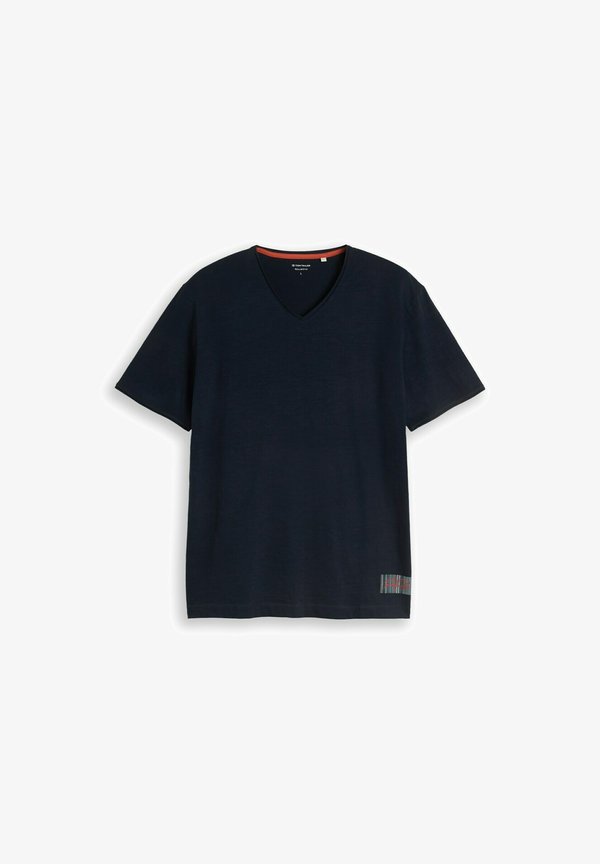 TOM TAILOR TOM TAILOR T-SHIRT T-SHIRT MIT V-AUSSCHNITT - Basic T-shirt - sky captain blue