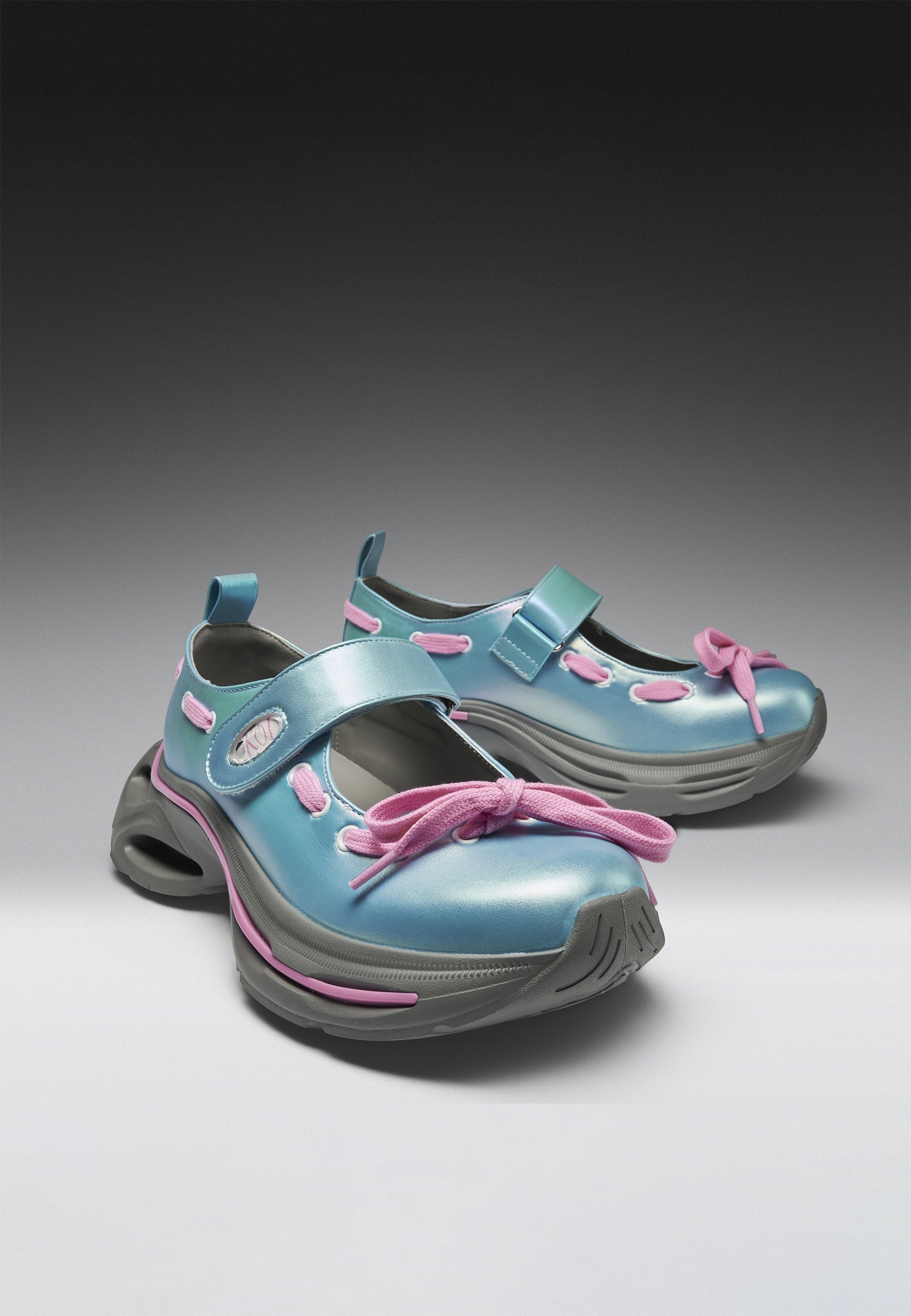 Koi Footwear LAVENDER WAVES CHUNKY MARY JANES