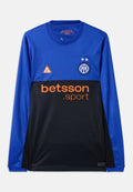Nike Performance INTER MILAN STADIUM LONG SLEEVE - Football jersey - hyper blue/black/safety orange