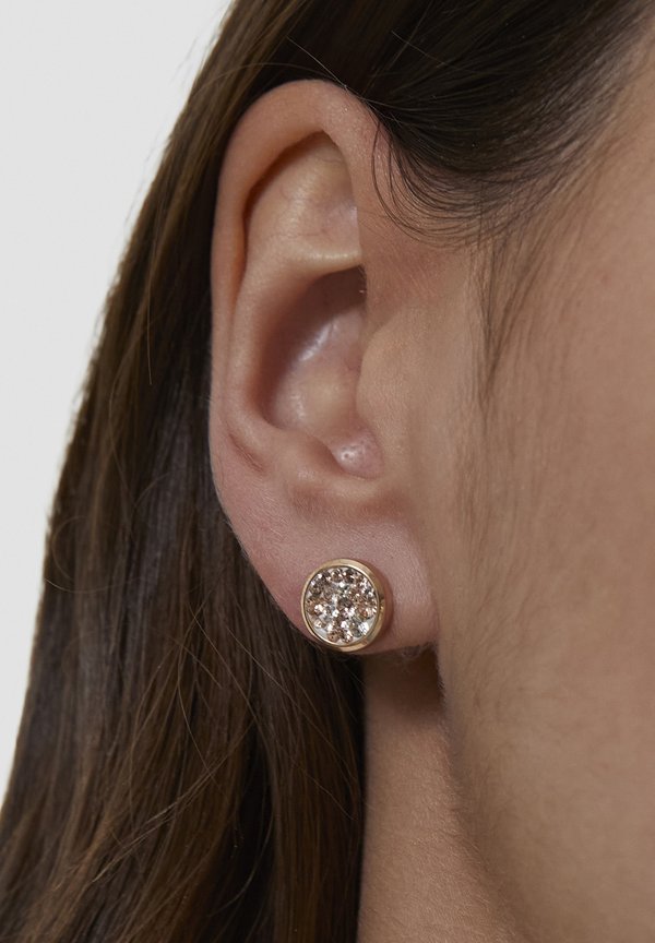 s.Oliver CRYSTAL ROCK - Earrings - silber