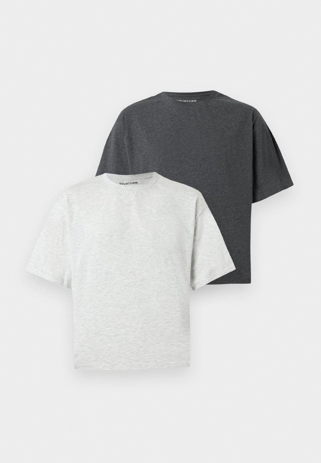 YOURTURN 2PACK BASIC BOXY CROPPED FIT