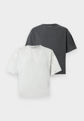 YOURTURN 2PACK BASIC BOXY CROPPED FIT