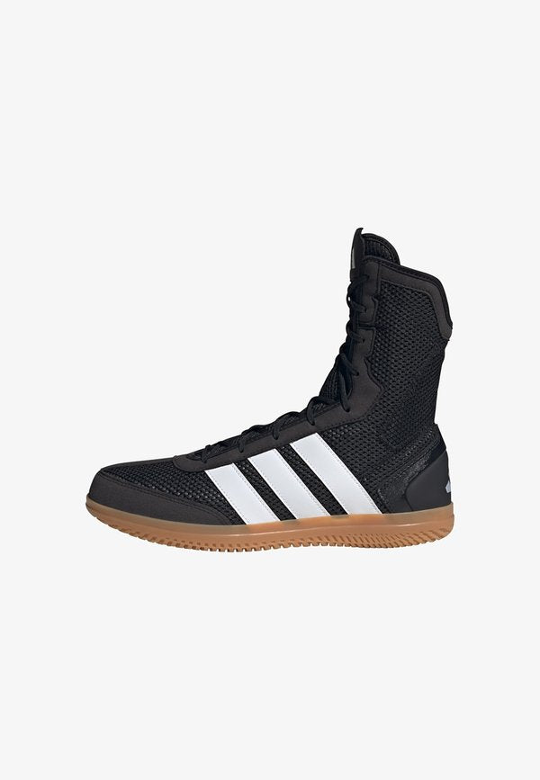 adidas Performance BOX HOG WIDE  - Training shoe - core black   cloud white   core black