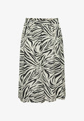 Vero Moda Curve A-line VMCJOSIE High waist Midi - A-line skirt - pumice stone