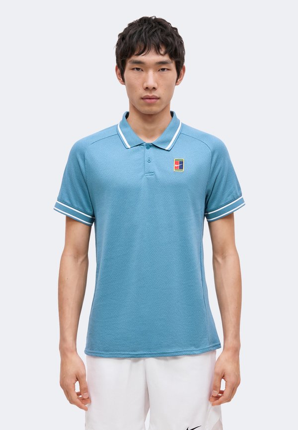Nike Performance HERITAGE - Polo shirt - smokey blue