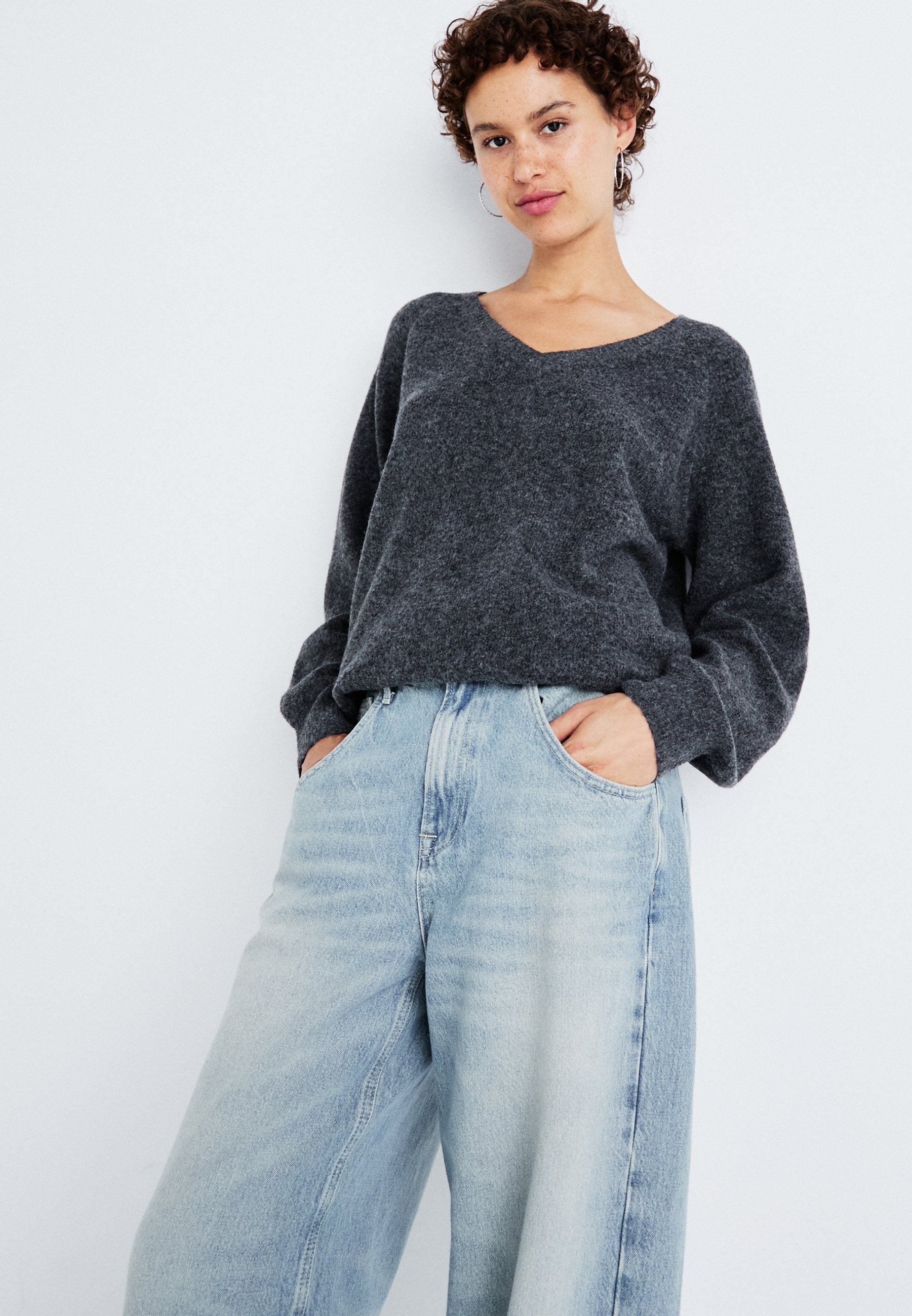 Vero Moda VMLEAF LONG V-NECK