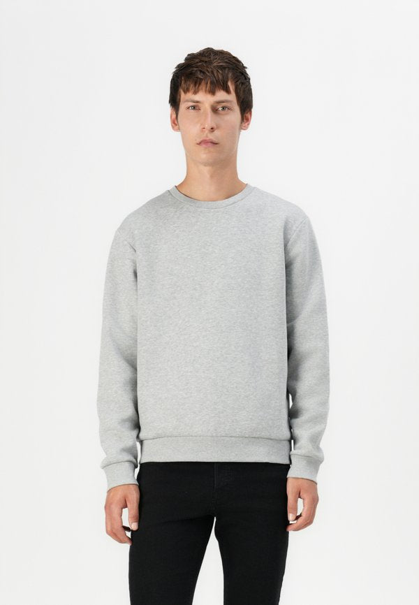 Jack & Jones JJEBRADLEY SWEAT CREW NOOS - Sweatshirt - light grey