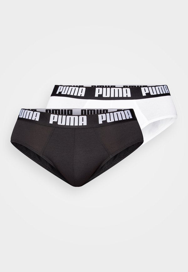 Puma MEN EVERYDAY 2 PACK - Briefs - white/black