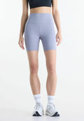 New Balance NB HARMONY HIGH RISE SHORT 6" - Leggings - mottled lilac