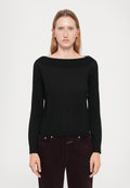 CLOSED WIDE NECK LONG SLEEVE