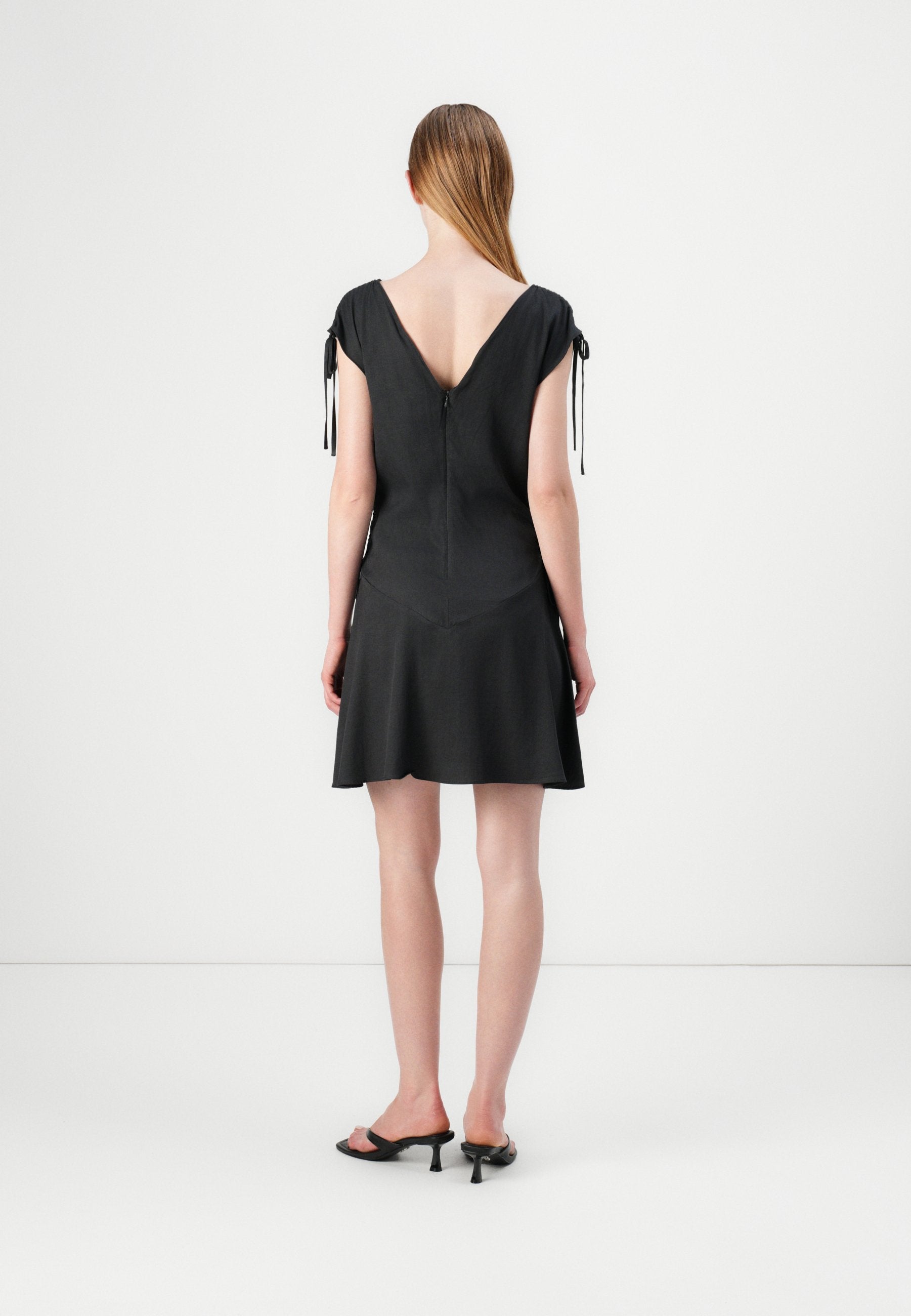 Weekday V NECK MINI DRESS