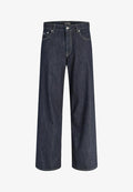Jack & Jones WIDE FIT JEANS JJIDAVE JJCLASSIC AKM 132 SN - Relaxed fit jeans - blue denim