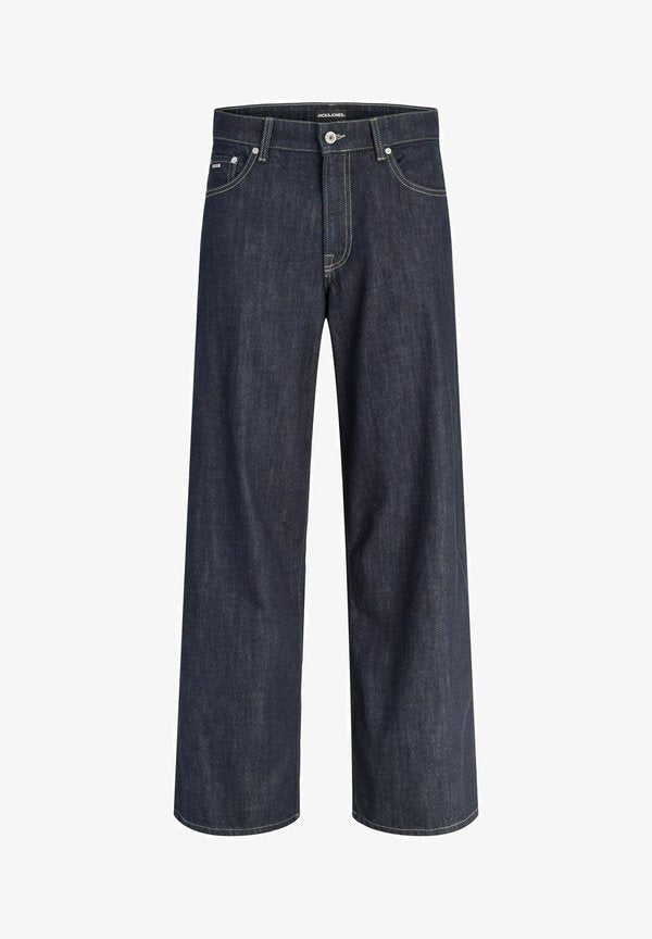 Jack & Jones WIDE FIT JEANS JJIDAVE JJCLASSIC AKM 132 SN - Relaxed fit jeans - blue denim
