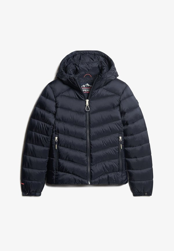Superdry & Co HOODED FUJI PADDED - Winter jacket - eclipse navy