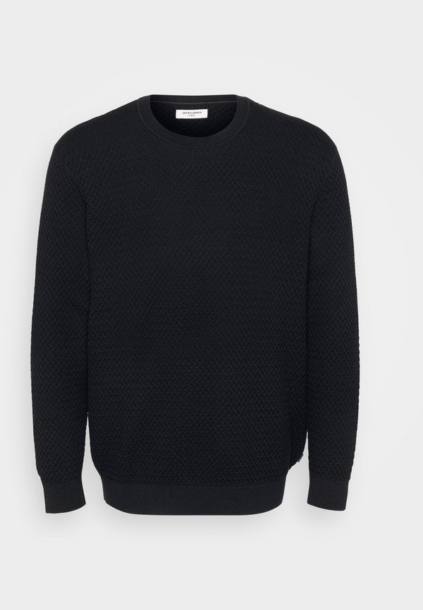 Jack & Jones Knitted Plus Size Knitted - Jumper - black