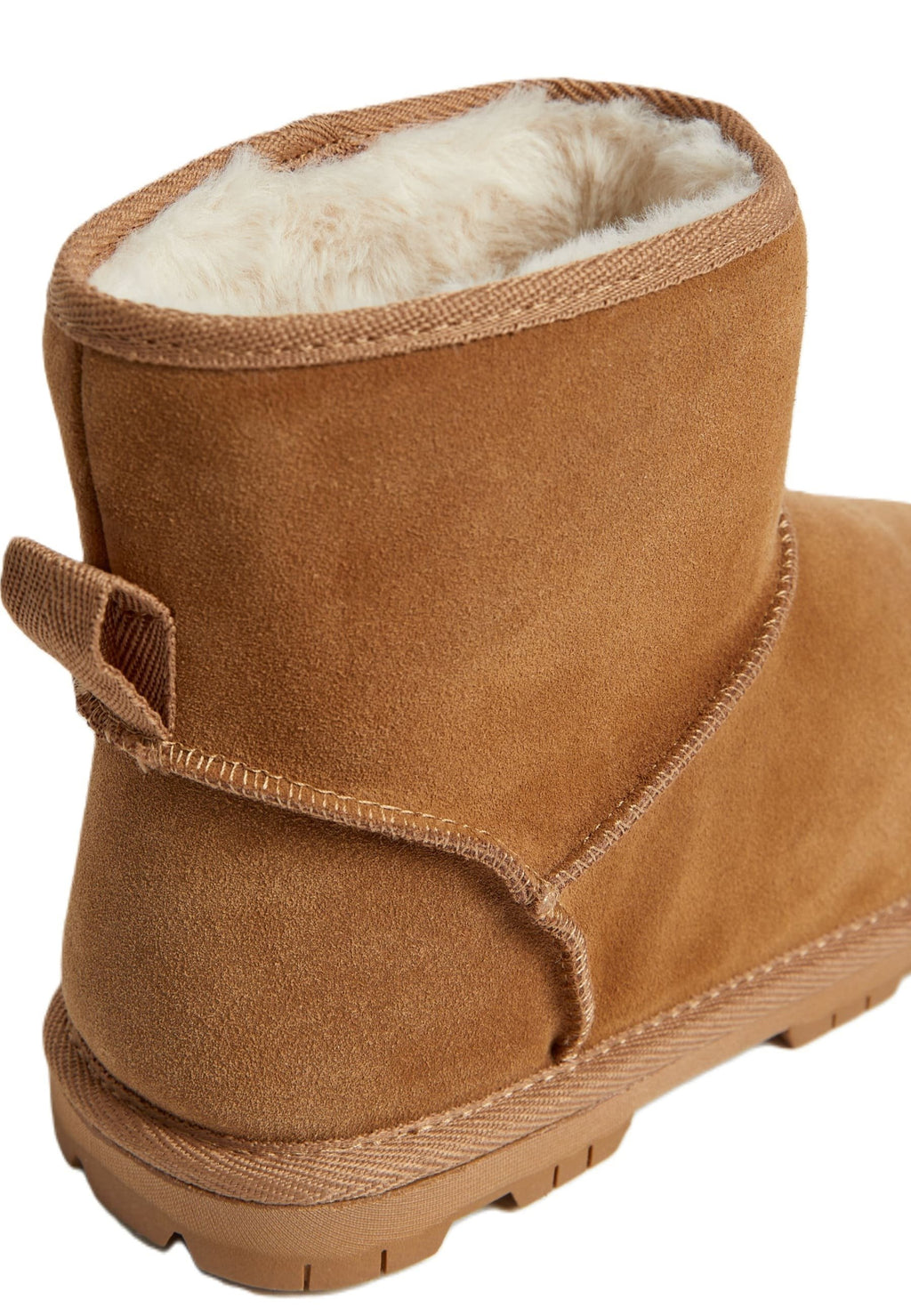 Marks & Spencer Suede Faux Fur Lined Slipper Boots