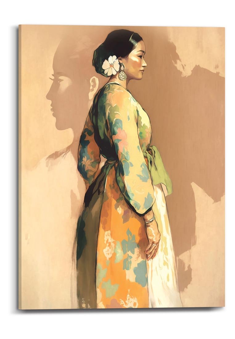 Orange Wallz KIMONO LADY