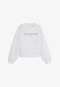 Tommy Hilfiger CORP LOGO MDRN SWTSRT - CORP LOGO - Sweatshirt - optic white