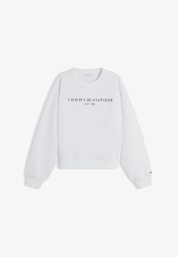 Tommy Hilfiger CORP LOGO MDRN SWTSRT - CORP LOGO - Sweatshirt - optic white