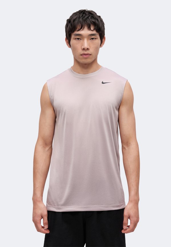 Nike Performance TEE RESET - Top - light violet ore/black