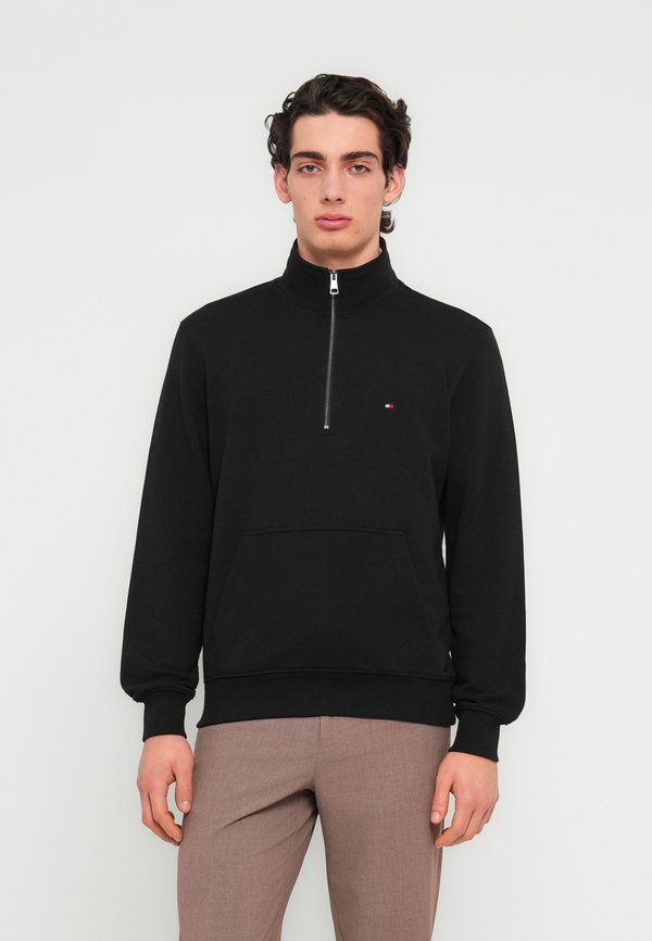 Tommy Hilfiger ESSENTIAL ZIP CORE - Sweatshirt - black