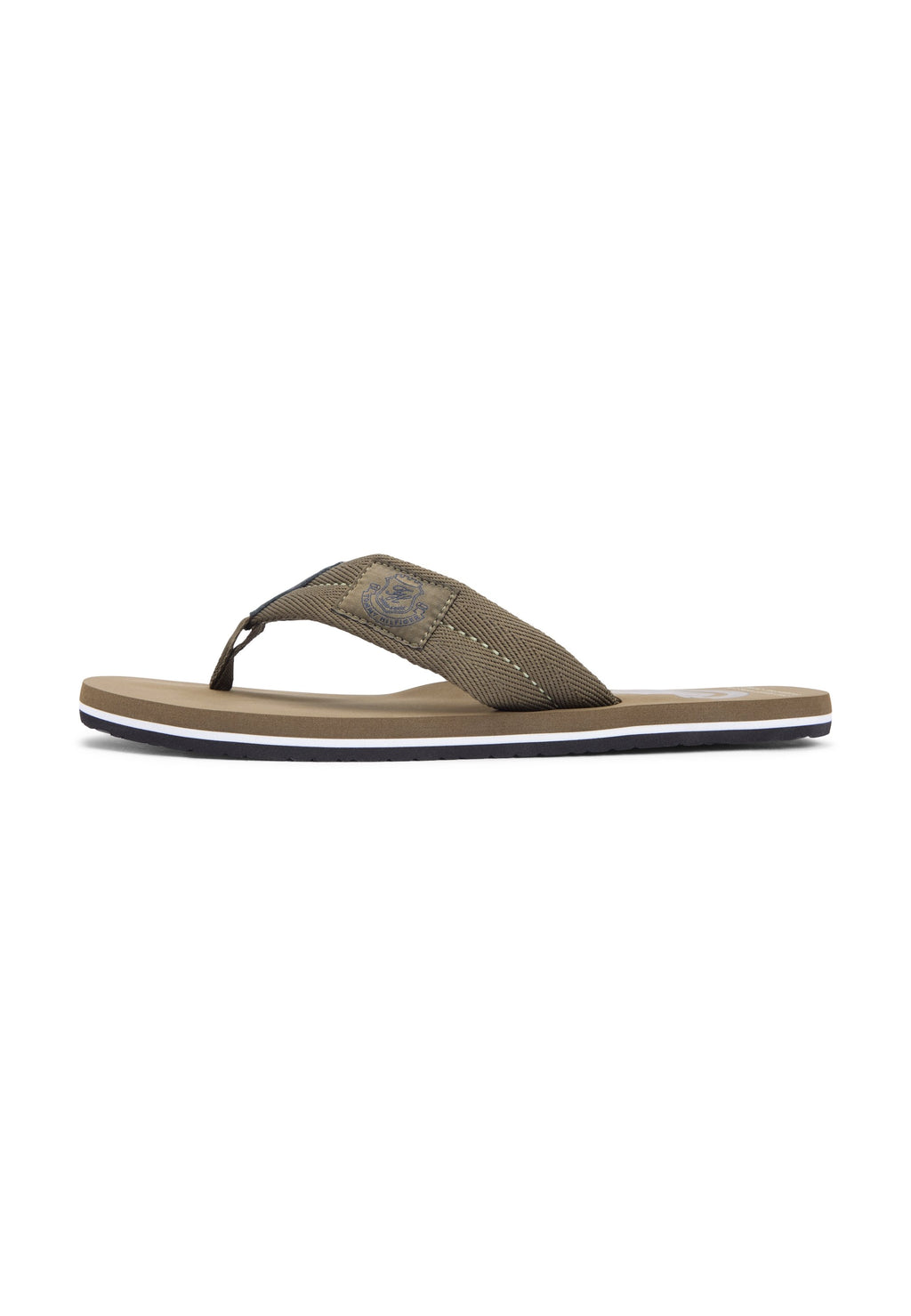 CREST PATCH WEBBING STRAP FLIP-FLOPS Media 1