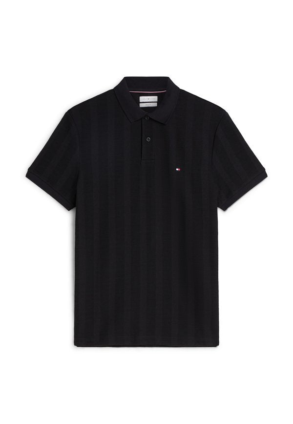 Tommy Hilfiger VERTICAL TONAL STRIPE REG POLO - ELEVATED ESSENTIALS