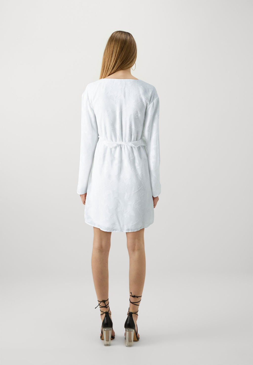 Gina Tricot FLORAL WRAP DRESS