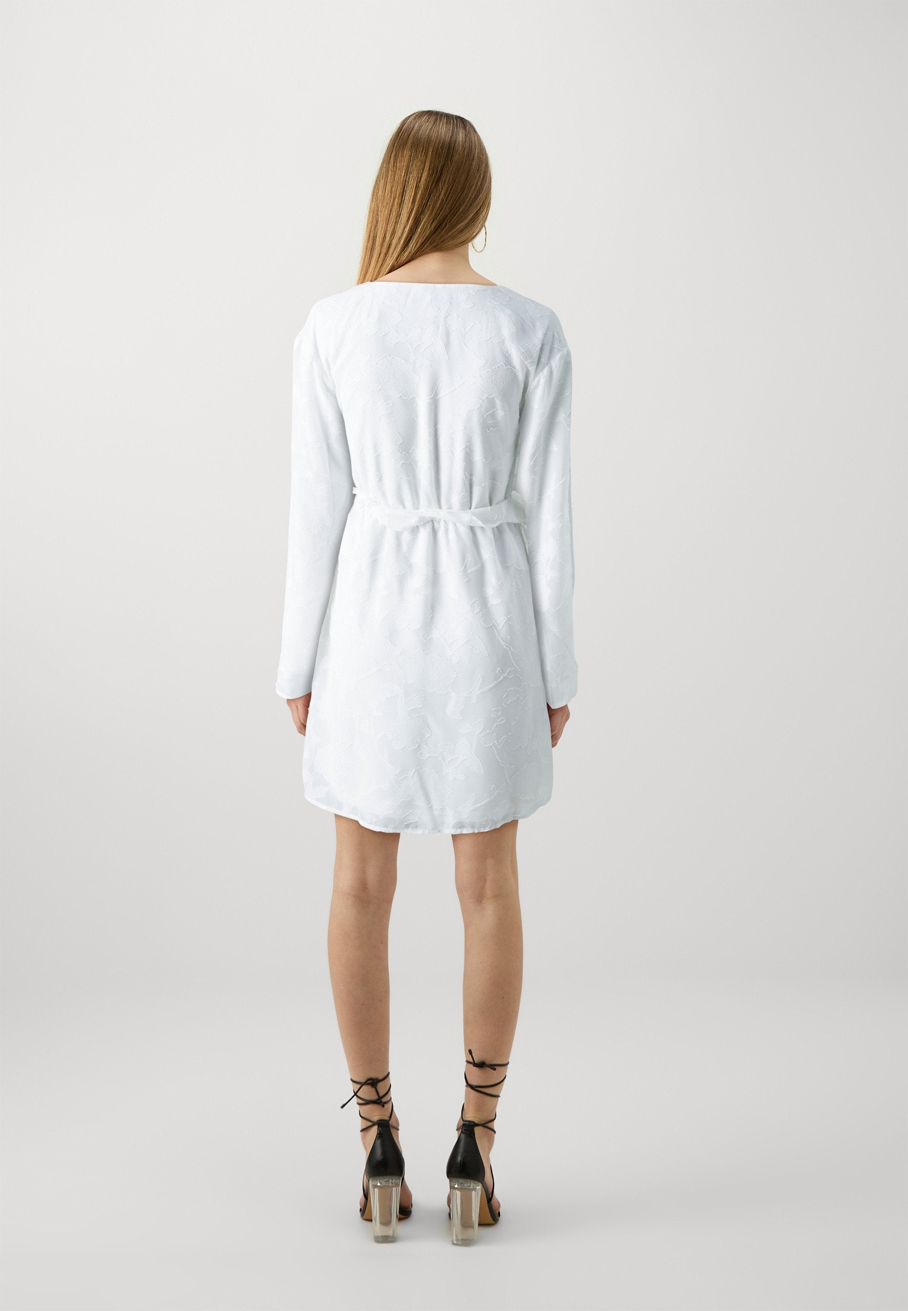 Gina Tricot FLORAL WRAP DRESS