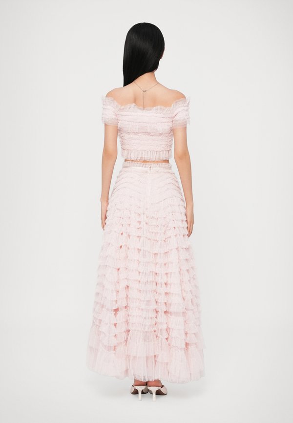 Needle & Thread HATTIE SMOCKED OFF SHOULDER